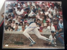 Andre Dawson HOF Chicago Cubs Signed Autographed 16x20 Photo JSA Blue Ink 🔥
