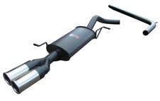 Ibiza FR (6J) 2.0TDi Sportex BIG BORE Race Exhaust System Twin 3" ('10-'15)