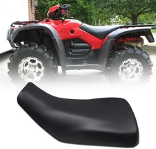 PIT66 Black PVC Leather Seat Cover Compatible with Honda 2000-2006 Rancher 350