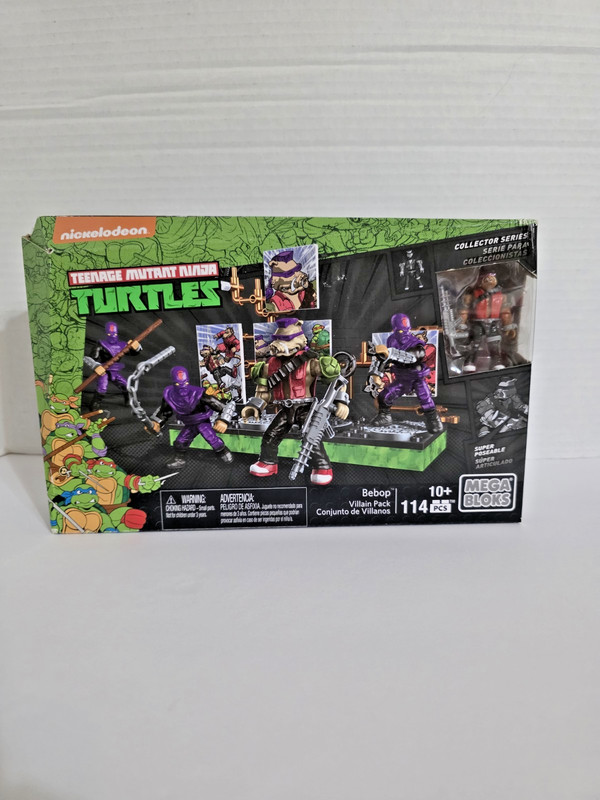 Mega Bloks [Teenage Mutant Ninja Turtles] - Bebop Villain Pack Building Set - Co