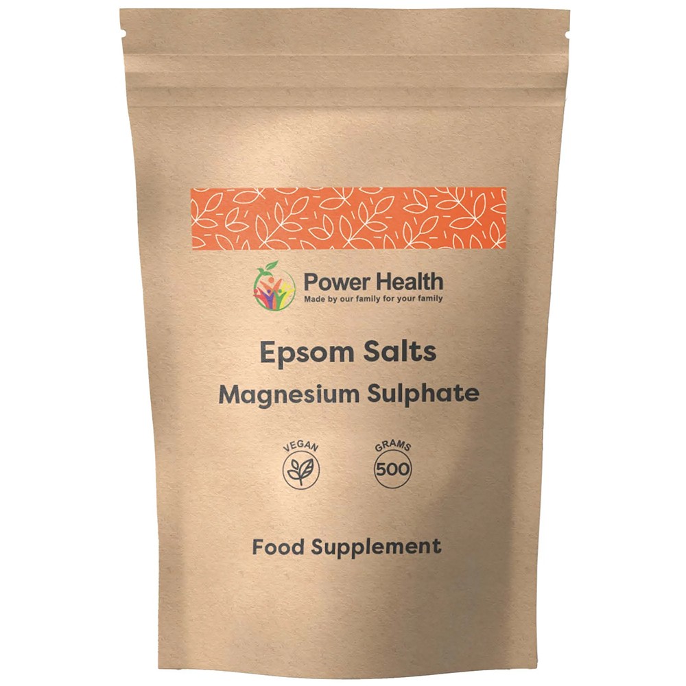 Power Health Epsom Salts Magnesium Sulphate 500g Bath Salts