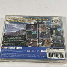 EGG: Elemental Gimmick Gear (Sega Dreamcast, 1999) Disc & Manual - Reg Card