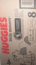 Huggies Little Movers Size 8