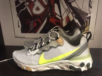 Nike React Element 55 Cargo Volt Size 8.5 US No Box Never Used