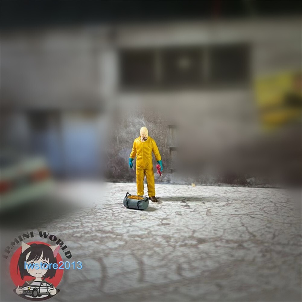 Figurines Miniatures 1/43 Breaking Bad – Pour Dioramas Voitures, Impression 3D, Neuf, Multi-couleurs