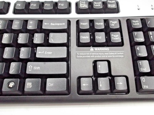 HP PS/2 Keyboard Model No SK-2880 Part No. 434820-002 - Picture 4 of 6