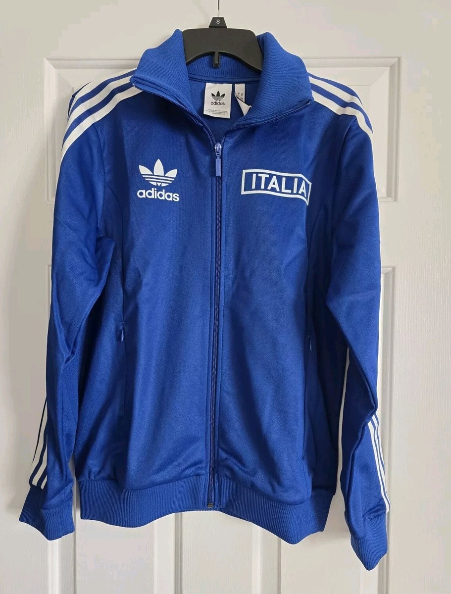 Italy Adidas Beckenbauer Sweatshirt Blue Adidas Originals Men's