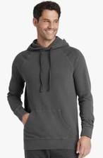 Men's Hooded Garment Dyed Sweatshirt- Goodfellows  Co- Thundering Sz XL