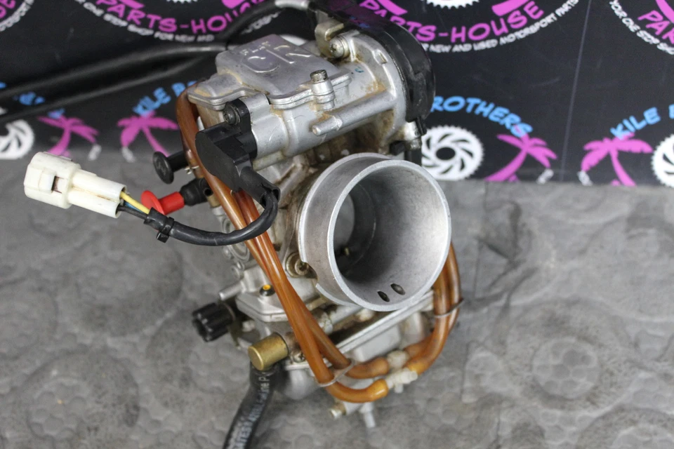 2005 husqvarna te510 OEM CARB CARBURETOR THROTTLE CABLE TUBE  - Image 3 of 4