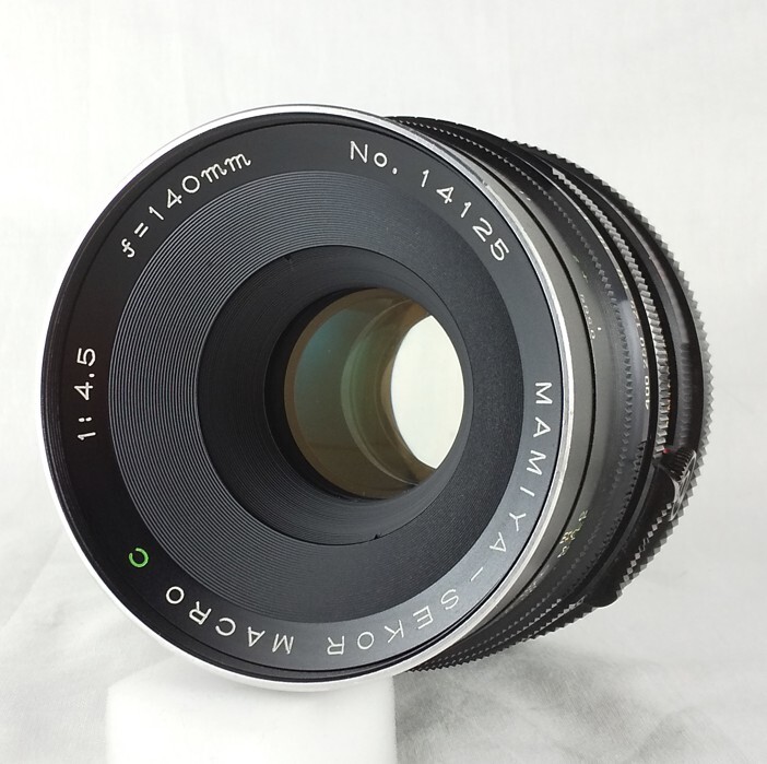 Image Photo Coverage [Exc+5] Mamiya Sekor Macro C 140mm f4.5