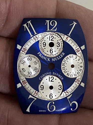 franck muller enamel dials large 4 pieces