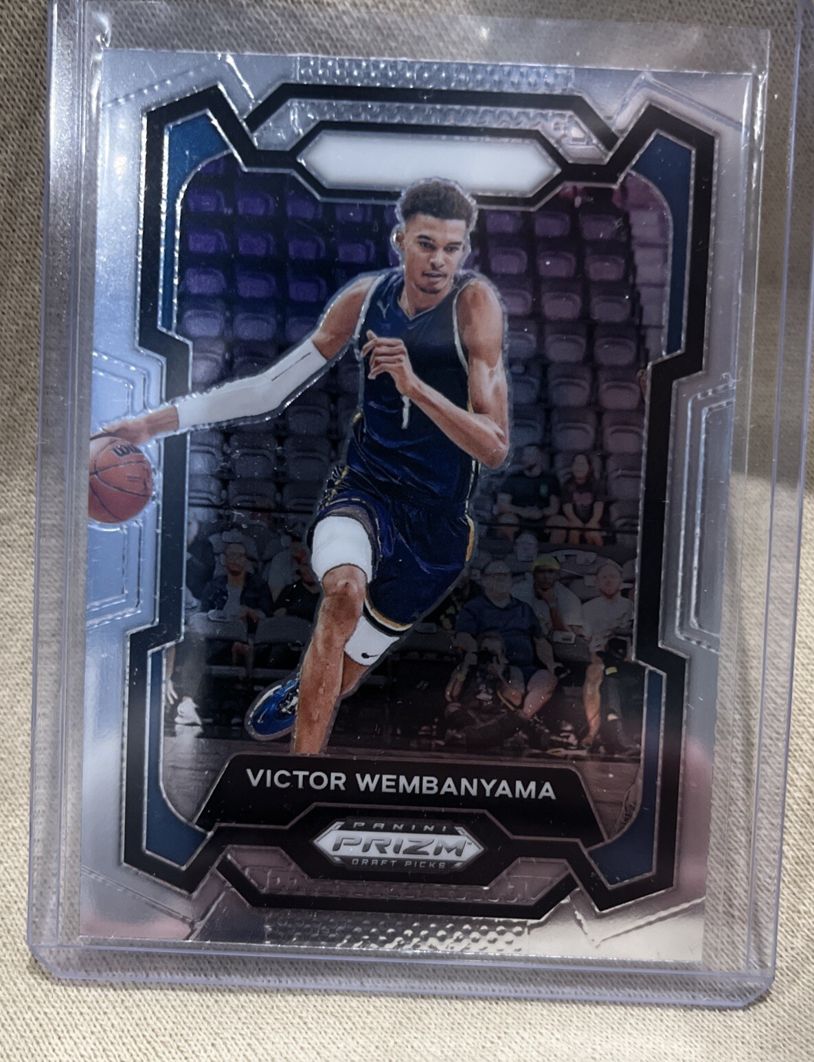 2024 Panini Prizm Draft Picks Victor Wembanyama Silver #99