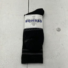 Bombas Unisex Black Calf Socks All sizes available New with Tags