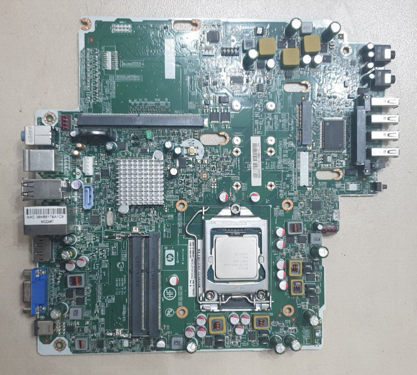 HP Elite 8200 Compaq Motherboard 611836-001 611799-002 & CPU i3