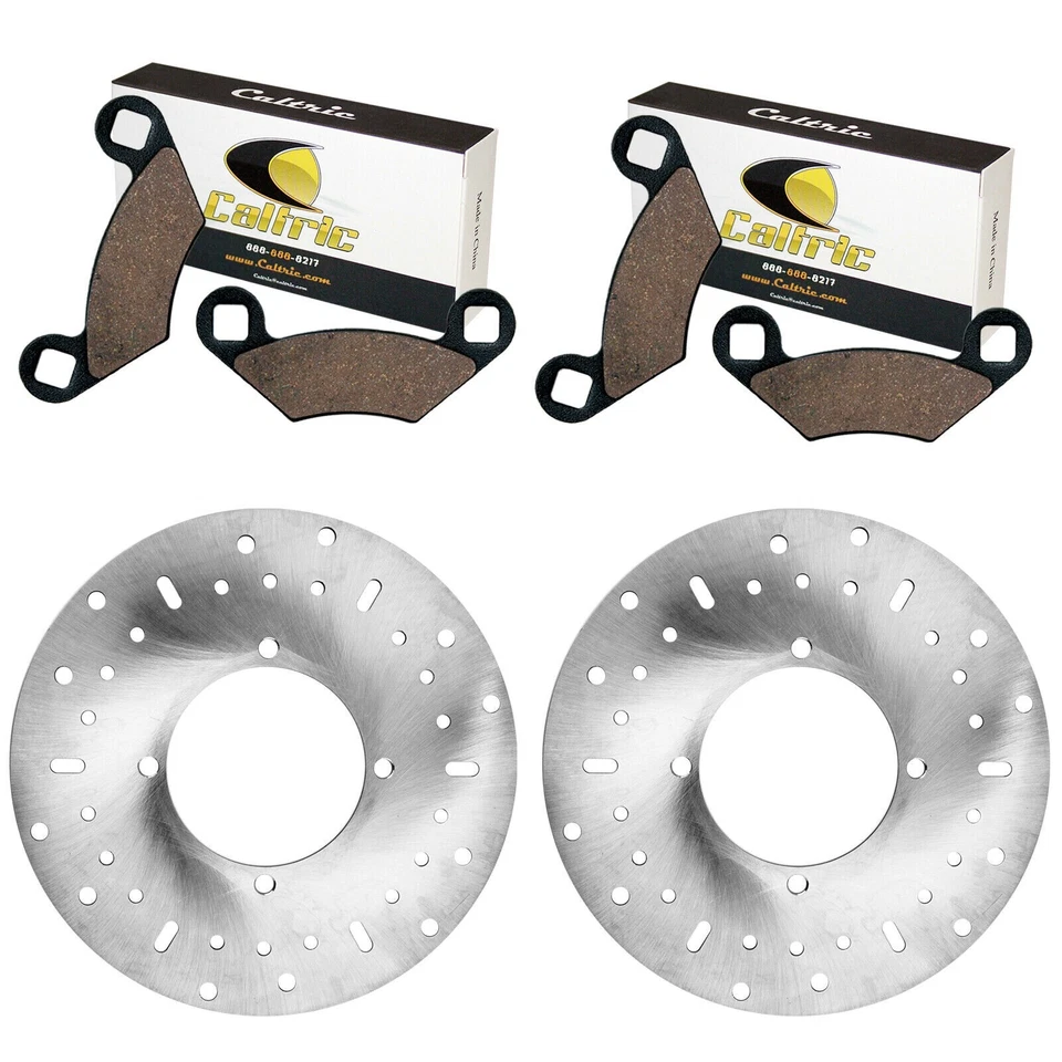2 rotor de disco de freno delantero y pastillas para Polaris Sportsman Sp 570 2015 2016-2018 Foto 2 de 2