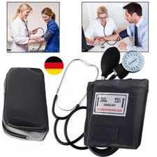 Profi Aneroid Sphygmomanometer Stethoskop Manuelle Manschette Blutdruckmessgerät