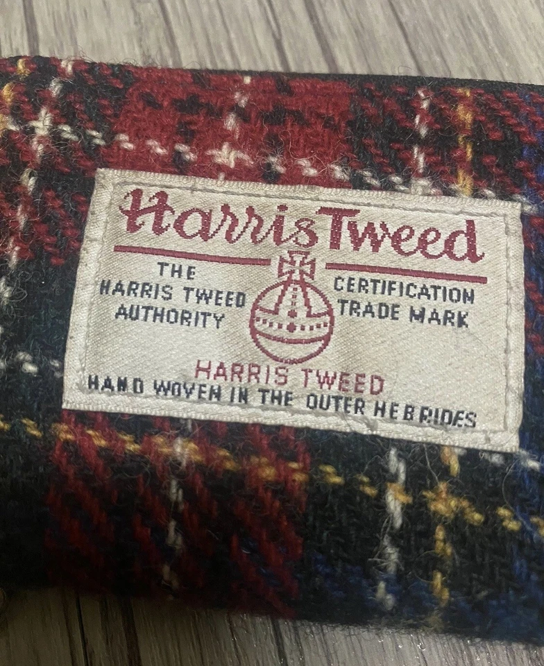 Harris Tweed x closshi Japan zipper coin purse - Image 4 of 4