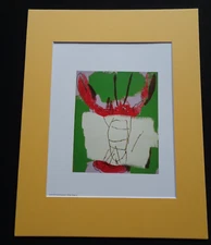 Andy Warhol and Jean-Michel Basquiat Pop Art Print Titled Lobster Red Claws