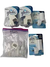 SC Johnson Glade Oil PlugIns LOT 5 Pomegranate Cranberry Refills 4 Warmers