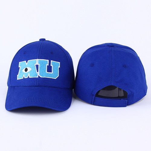 MU Letters Pixar Movie Blue Hats | eBay
