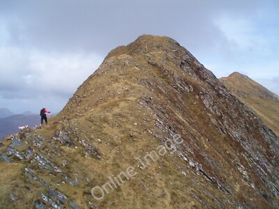 Foto 12x8 Der letzte Grat Inverie klettert entlang des schmalen Südwestgrats c2011