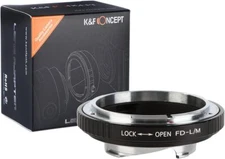 K&F Concept KF-FDM Lens Mount Adapter from Canon FD Mount to Leica M Conversion