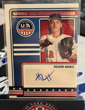 2023 Panini Stars & Stripes Holden Harris Team USA Auto NTDP-HH National Team