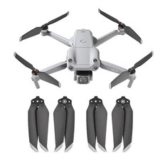 2pairs 7238 Low Noise Propellers Blade Replacement Part for DJI Air 2S Drones