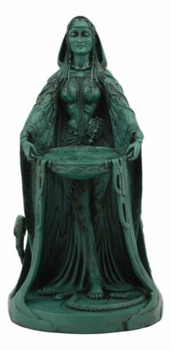Celtic Goddess Danu Home Decor Statue Made of Polyresin 9" Height Figurine - Picture 2 of 7