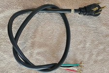 Dryer Range Oven Electric Power Cord 4 Prong Wire 5' Foot Heavy Duty