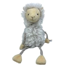 Bunnies By The Bay Louey Llama Plush Stuffed Animal Shaggy Furriends Dangle Legs