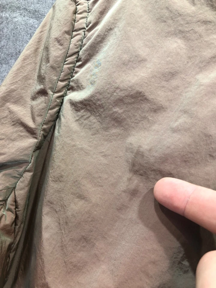 ACNE STUDIOS SILAS MA-1 Nylon JACKET Khaki Size 48 - Image 4 of 4