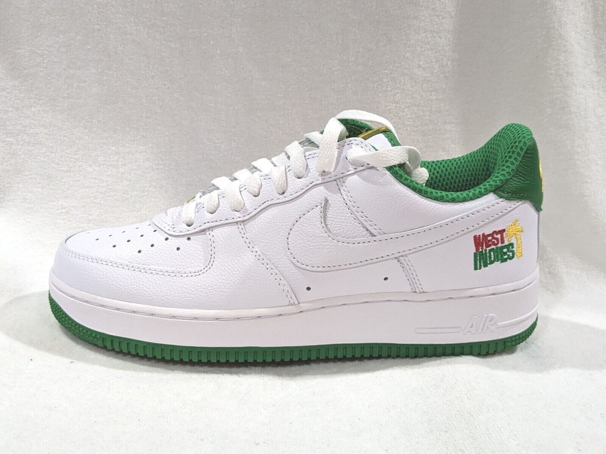 Nike Air Force 1 Low Retro QS White/Green AF1 Men's Sneakers