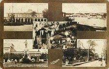 c1910 Multiview RPPC Scenes of Matanzas Cuba, Made in USA, JJ Russor Unposted
