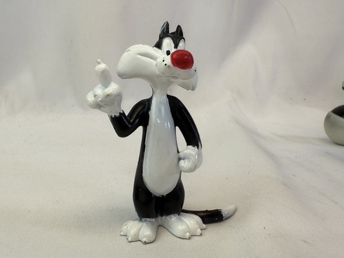 Vintage 1999 Sylvester the Cat 2 3/4" PVC Figure TM&C Warner Brothers