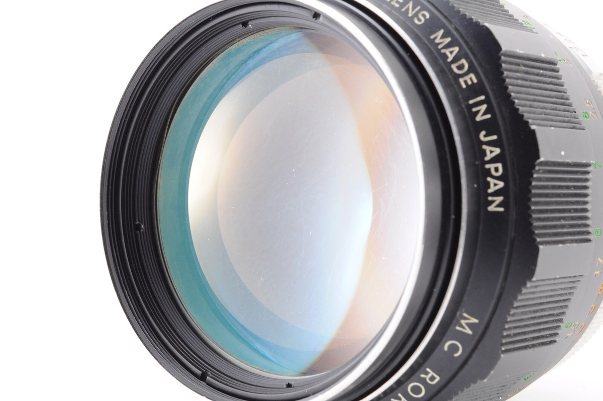 Near Mint w/Cap ] Minolta MC Rokkor PF 85mm F1.7 Portrait MF