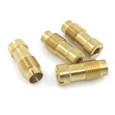 Soporte de tubo de emulsión WEBER DCOE IDA IDF 4 piezas latón macizo mecanizado CNC