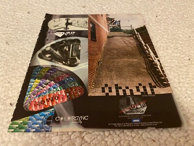 PSK25 SKATEBOARDING ADVERT/PICTURE 11X8'' ALIEN WORKSHOP - OMAR SALAZAR
