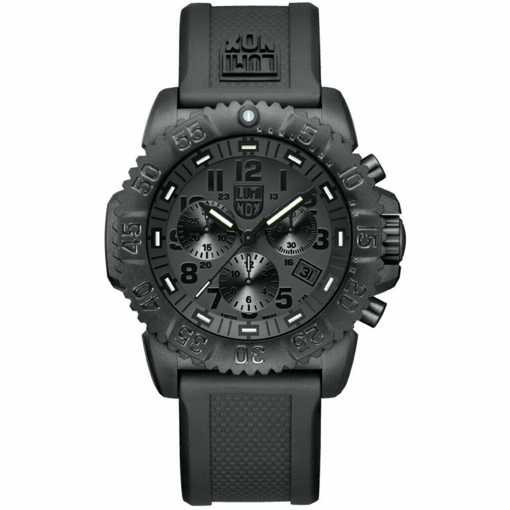 LUMINOX Navy Seal Colormark Chronograph Watch - XS.3081.BO  Blackout