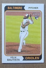 2023 Topps Heritage #40 Felix Bautista RC - Baltimore Orioles 