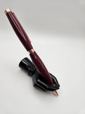 Like Fine Wine Hand Turned Purple Heart Pen