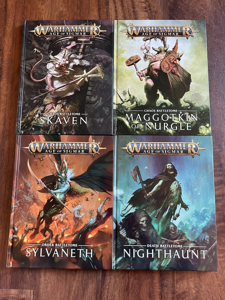 Warhammer Age Of Sigmar Battletome Sylvaneth Skaven Maggotkin Of