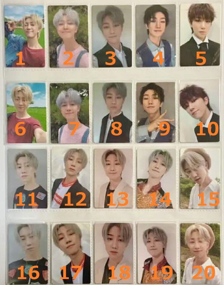 THE8 ミンハオ An Ode トレカ SEVENTEEN SEVENTEEN An Ode THE8 Official Photocard Real Hope Truth