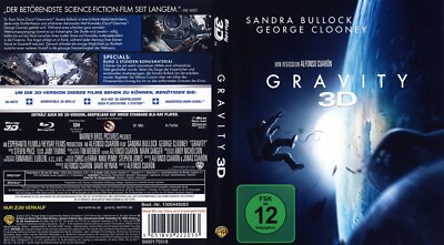Gravity in 3D ( 7x Oscar Gewin. ) mit George Clooney, Sandra Bullock BLU-RAY NEU