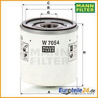 ÖLfilter MANN-FILTER W7054 FüR Ford S-Max Galaxy Kuga Iii