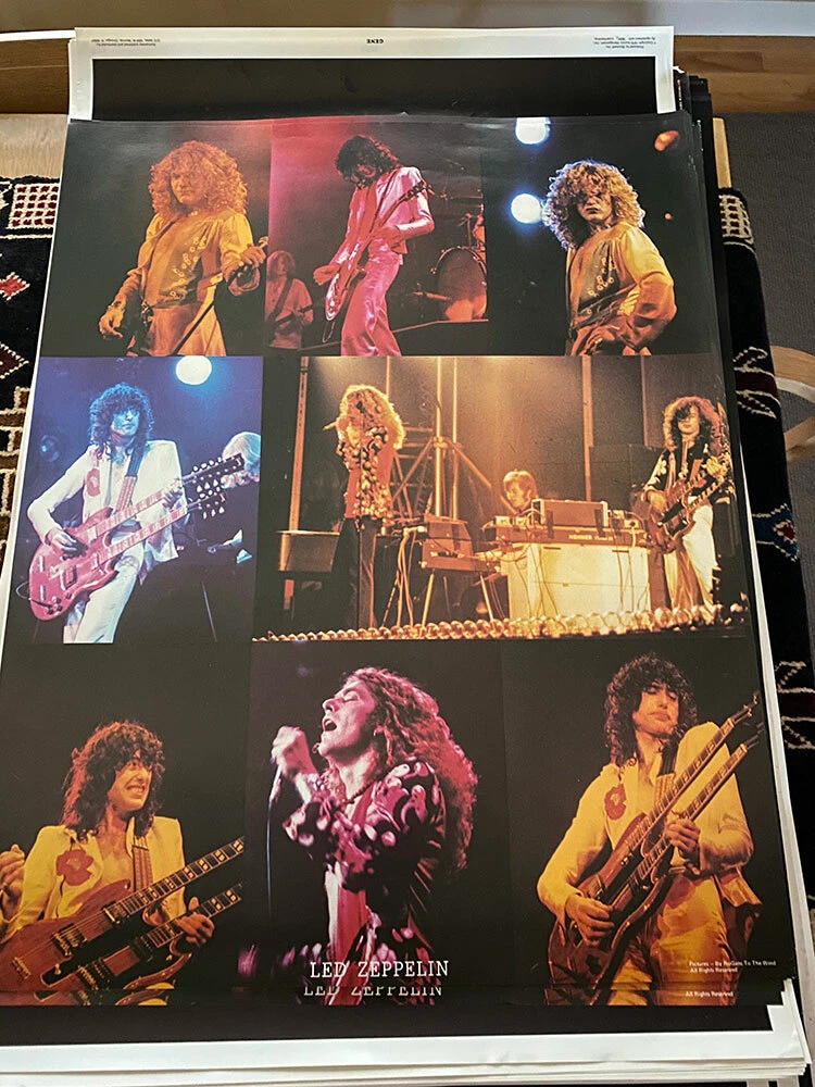 ミュージシャン USA 70's Vintage LED ZEPPELIN JIMMY PAGE USA 70's Vintage LED ZEPPELIN JIMMY PAGE 【公式通販】