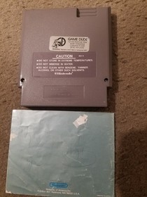 Rad Racer NES Nintendo Entertainment System 1987 con manuale