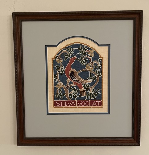 Cross Stitch Picture "Silva Vocat"