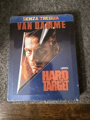 New! Hard Target 4k Uhd Steelbook Eu Import Embossed!