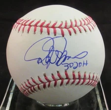 Rafael Palmeiro 3020 H Signed ML Baseball - Beckett BAS